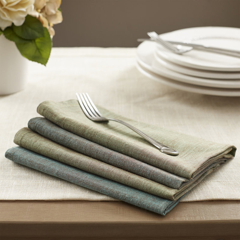 METALLIC 100% Cotton Square Napkin - 16"X16"