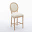 Ensemble de 2 tabourets de bar en bois massif avec tabourets de bar en bois massif
