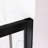 48" X 72" Semi-Frameless Pivot Hinged Glass Shower Door With 1/4" Tempered Glass