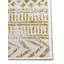Reversible Flatweave Ocher/Ivory Rug-88123174
