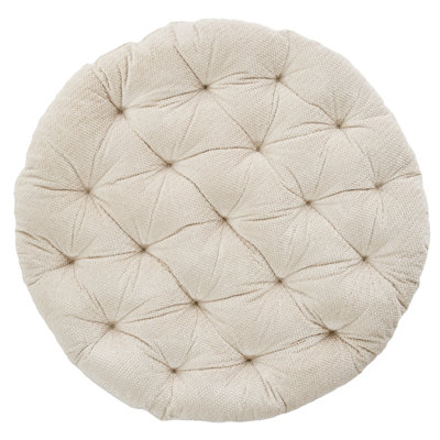 Coussin de siège d'intérieur texturé Papasan