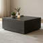 Table basse carrée en pierre de travertin 28 po pour l'intérieur et l'extérieur-1421416675-1541781394