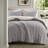 Comfortable Modern Bedding Sets, Gray Chenille, Waffle Knit For Home