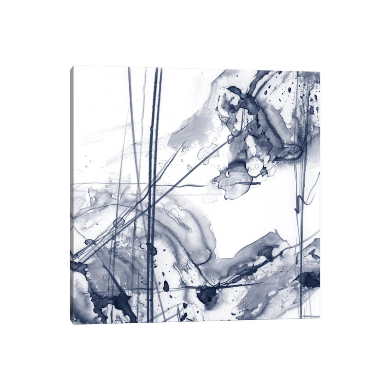 «Charting the Universe II» par Ethan Harper - reproduction d'art, H 12 po x l 12 po x P 1,5 po, Toile tendue, Pas de tapis