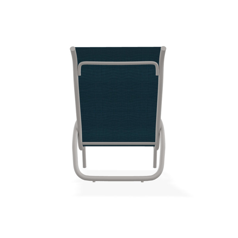 Beach Chair, Textured Warm Gray, Teal Sunbrella®