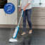 Russell Hobbs RHSM1001-G, Steam & Clean Steam Mop in White & Teal