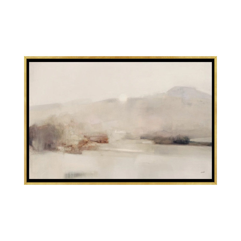 «Memory of the West Mute», reproduction d'art sur toile encadrée, H 26 po x l 40 po, Doré
