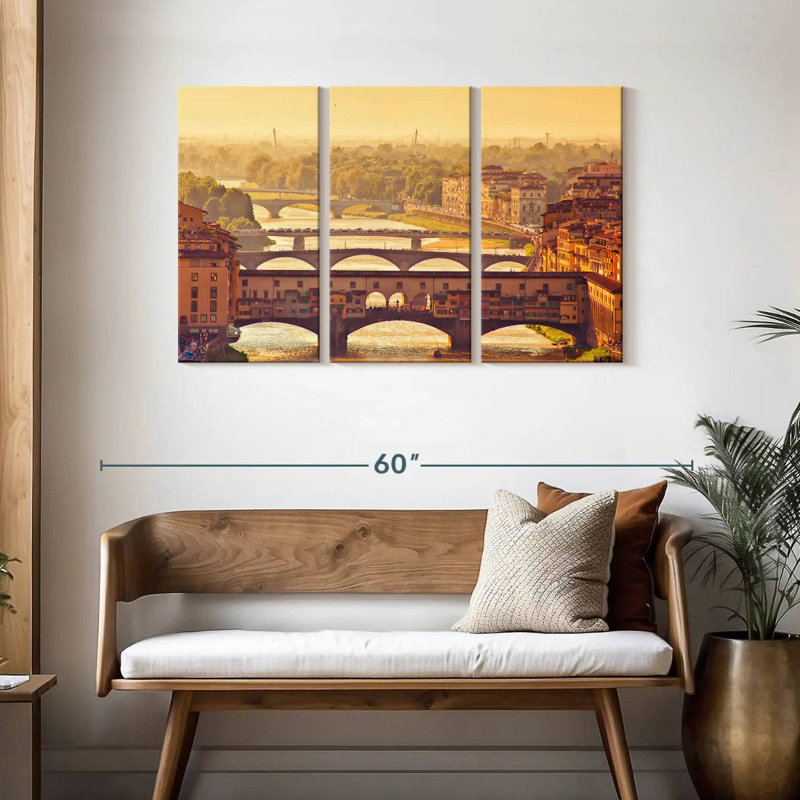 Lilie Ponte Vecchio, 28" H x 45" W