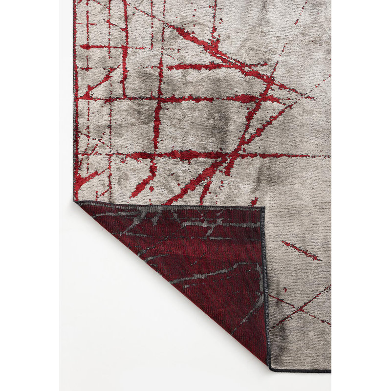 Rapture Abstract Area Rug, Rectangle 9' x 12'