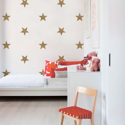 Décalcomanie murale étoiles larges