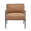Chaise d'appoint moderne 27,56 po avec coussins moelleux (sans la table)