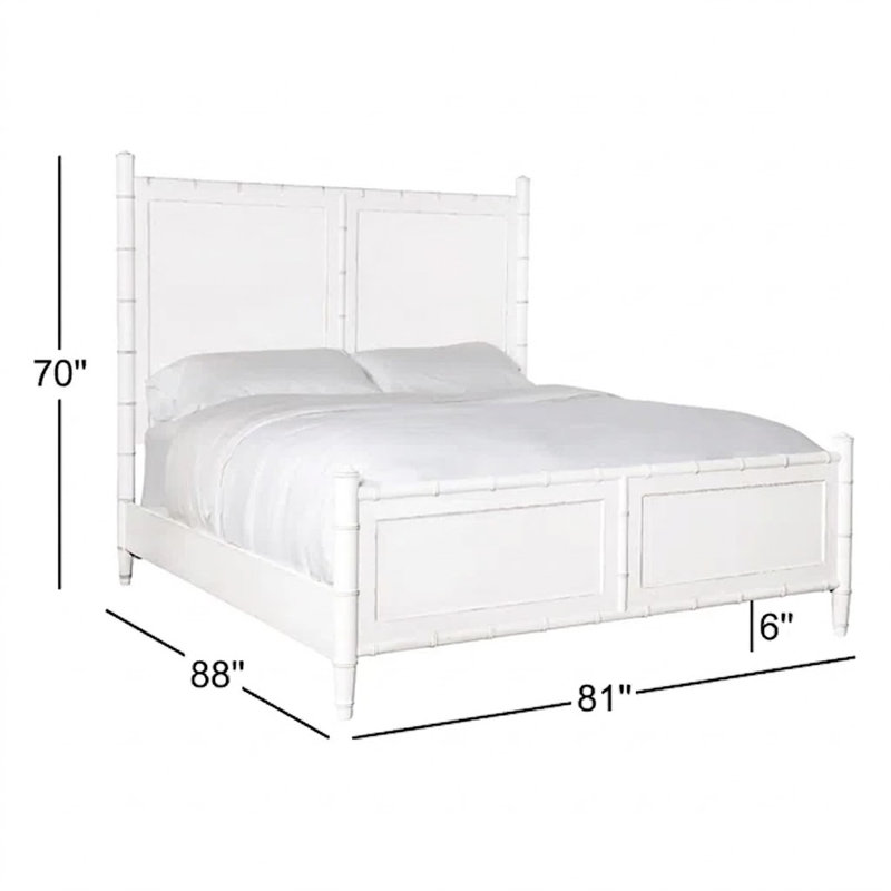Charleston King Panel Bed, King