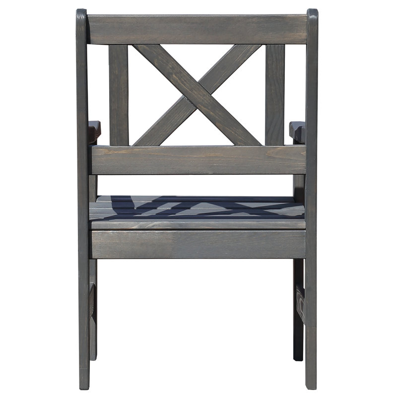 Ardilla Patio Dining Armchair, Taupegrey