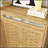 Coffee Bar Cabinet, Buffet Sideboard With Drawer And Adjustable Shelf, Barn Door Storage For Modern Kitchens