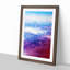 Mountain Range Adventure in Abstract - Picture Frame Graphic Art Print-55726505-55726494