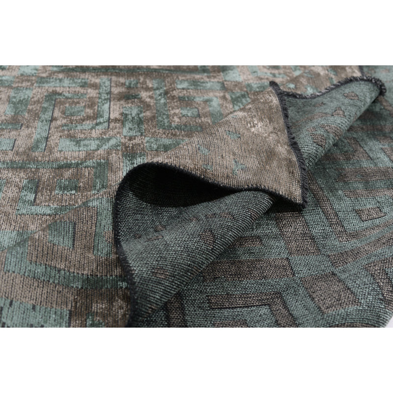 Tapis luxueux géométrique Rapture, Rectangle 7 pi 10 po x 9 pi 10 po