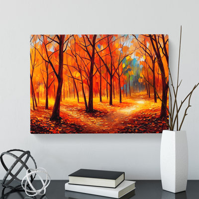 Amazing Autumn Forest Vol.4 - Wrapped Canvas