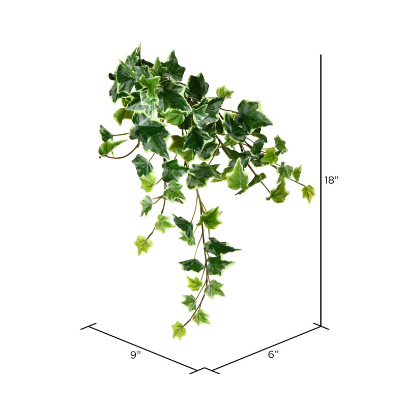 Buisson de lierre artificiel, H 18 po x l 6 po x P 9 po
