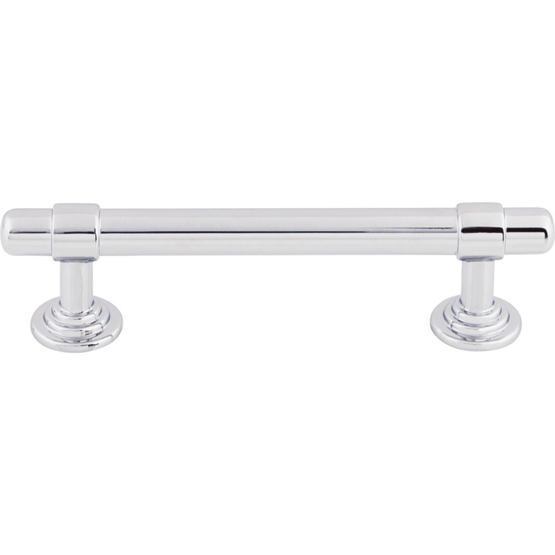 Ellis Bar Pull, Polished Chrome, 3 3/4" Center to Center