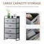 Commode verticale en métal avec 5 tiroirs