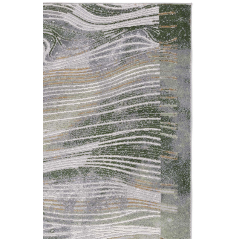 Amary Performance Abstract Rug, Runner 2'2" x 9'