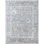 Wool Oriental Area Rug in Gray/Light Blue/Ivory