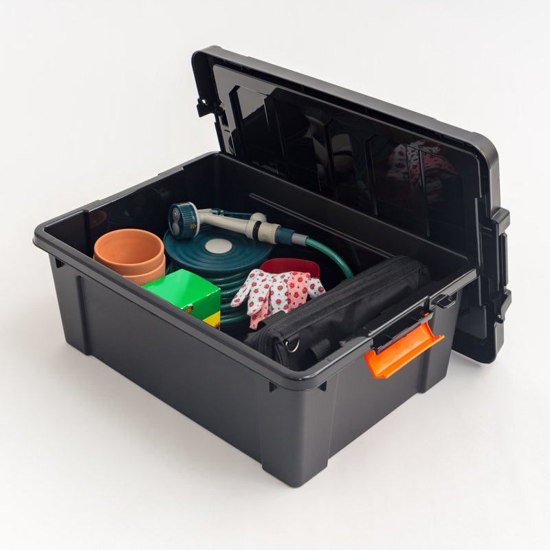 IRIS 20 Qt./5 Gal. Heavy-duty Stackable Storage Tote, 22