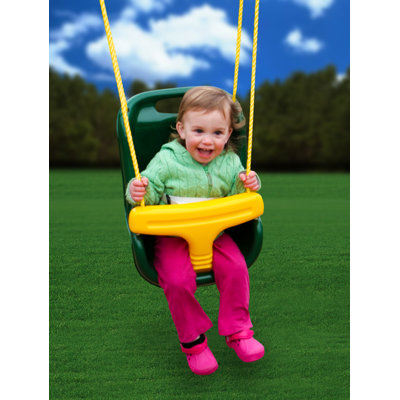 Plastic Bucket Swing with Rope
