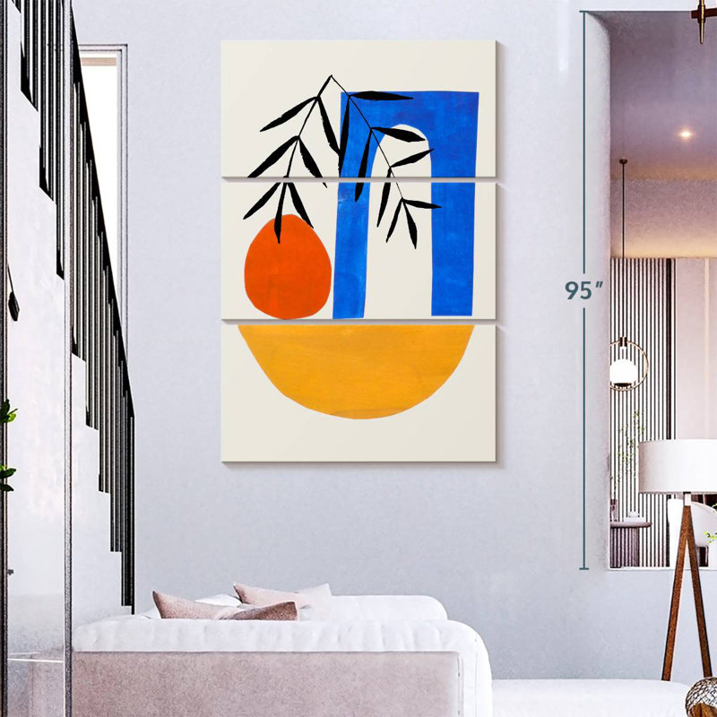Avery Spring In Mykonos, 65" H x 42" W