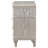 Swampscott 3-drawer Nightstand Silver Oak