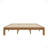 Wood Platform Bed Frame With Slat Support