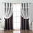 Crenshaw Solid Room Darkening Thermal Grommet Curtain Panels-408045249
