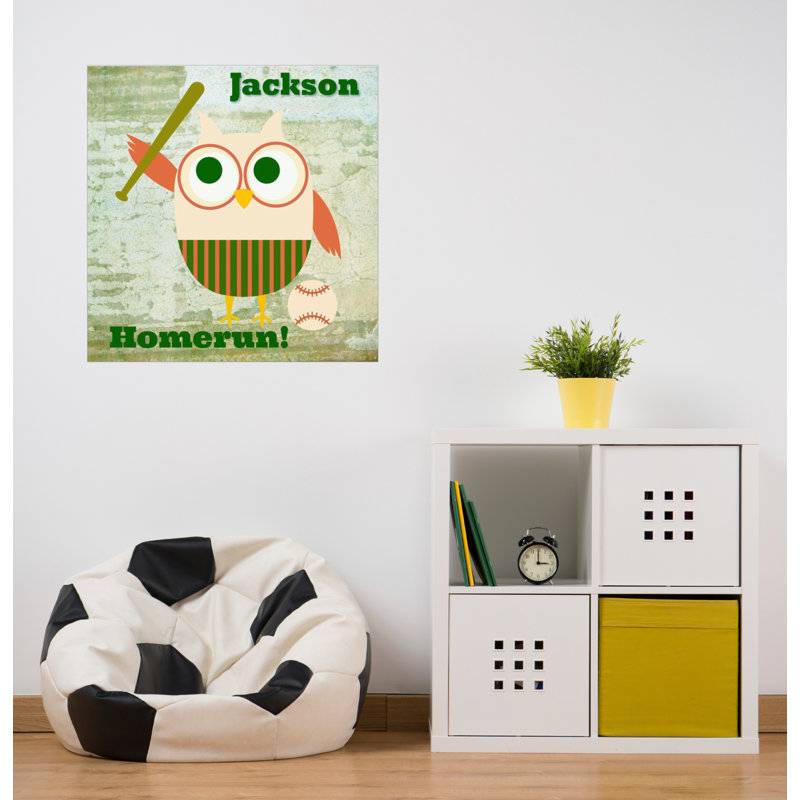 Text & Numbers Wall Decal, Yes