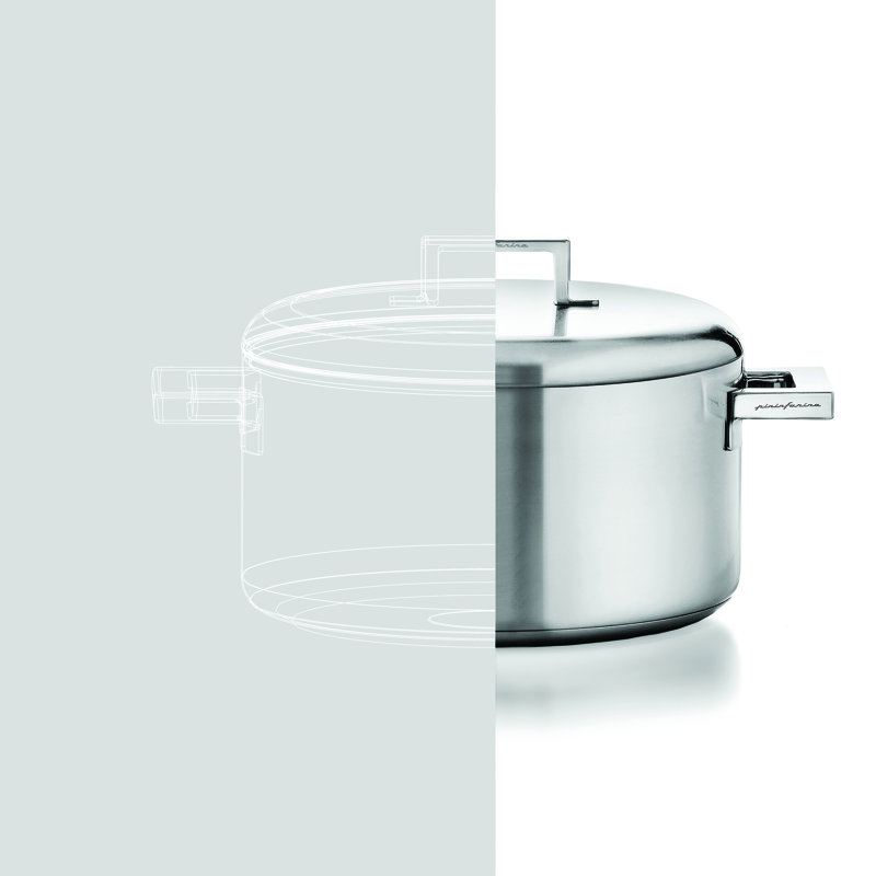 Mepra Stile Stainless Steel, 2.6 qt.