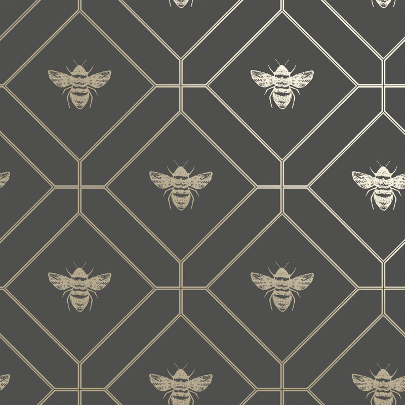 Rasch Honeycomb Bee Wallpaper