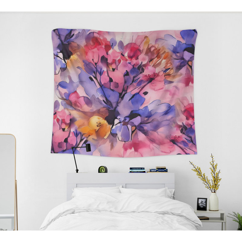Tapisserie murale, H 80 po x l 68 po x P 0,8 po