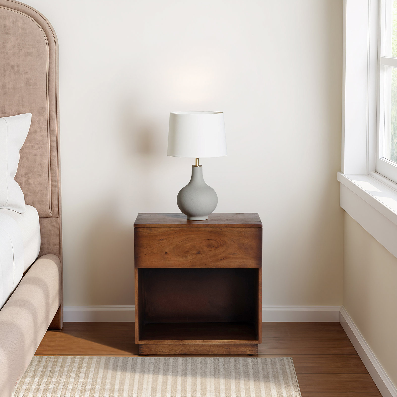 1 - Drawer Nightstand