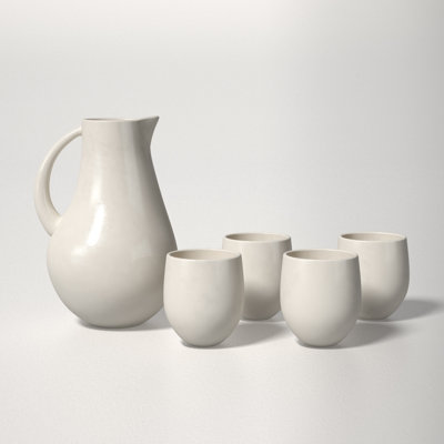 Borgen 72oz. Stoneware Pitcher
