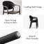Ensemble de 4 chaises de patio empilables avec dossier incurvé, fauteuil d'extérieur en plastique, aucun assemblage requis-1115361053-1115361055