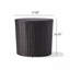 Table d'appoint en osier Kingstown