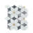 Water Jet 6" x 6" Novelty Mosaic Wall & Floor Tile