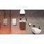Charming 16" Bath Vanity with Ceramic Sink and Easy Assembly-1984430138