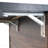 Drop-Leaf Rolling Kitchen Island with Storage & Wheels, Walnut Brown-1991456170