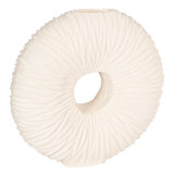 Waves Off White 28" Indoor / Outdoor Resin Floor Vase