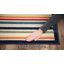 Tapis intérieur / extérieur rayé rouge / bleu / jaune Zaïre-335858875