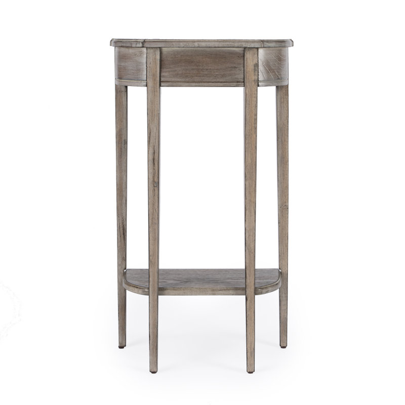 Dalzell 17.5" Console Table, Light Driftwood