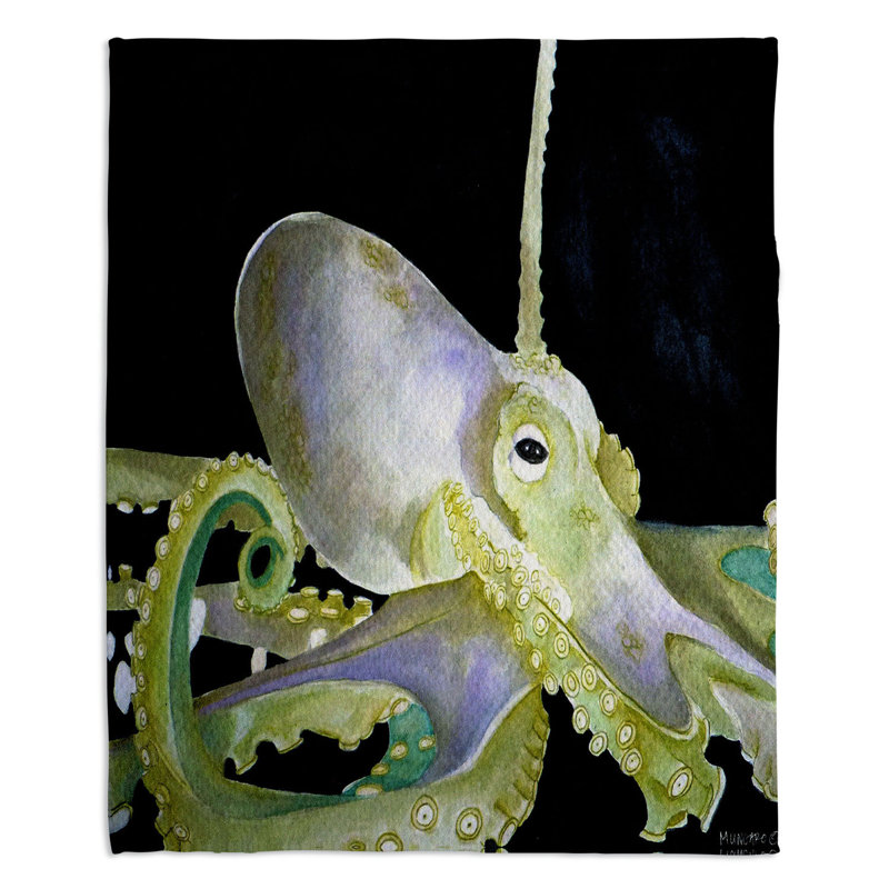  Couverture Deep Sea Life, 68 po x 80 po