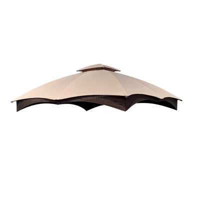 APEX GARDEN RIPSTOP Replacement Canopy Top for 10' x 12' Gazebo #TPGAZ17-002