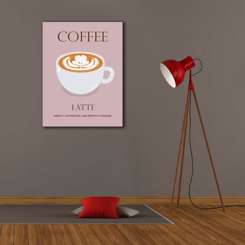  «Latte» par Arctic, art mural sur toile, 26 po x 34 po, H 34 po x l 26 po