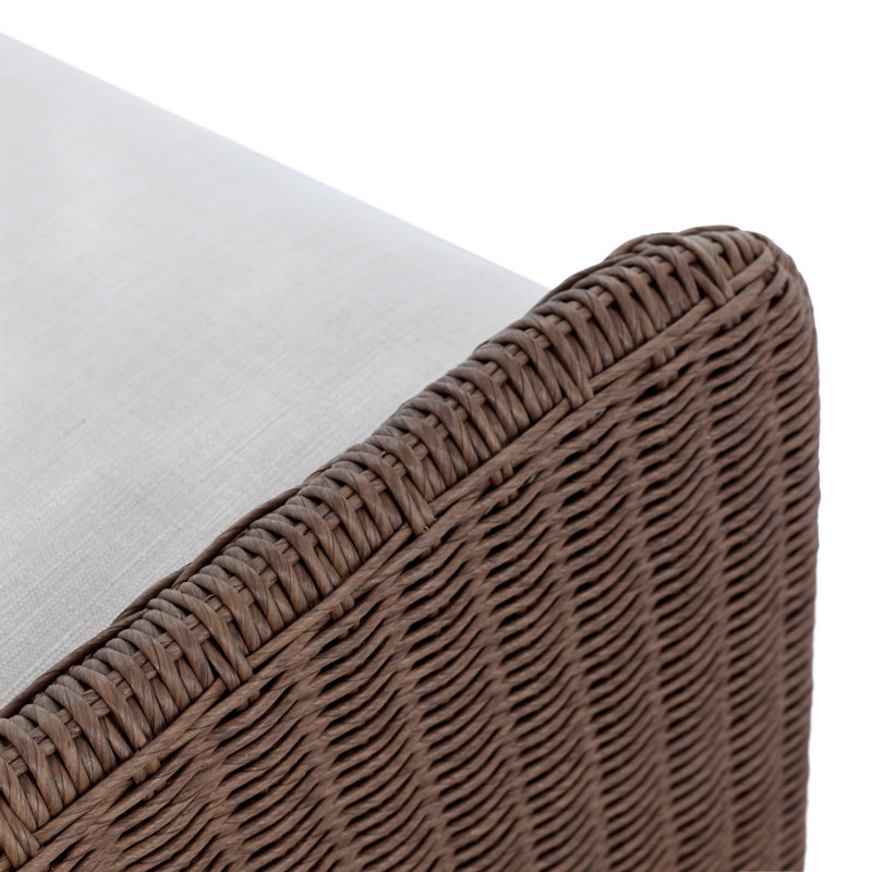 Blaire Outdoor Armchair, Tanned Weave